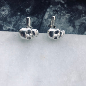 Silver Skull Cufflinks