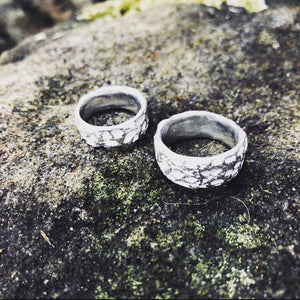 Somers - Coral Silver Ring