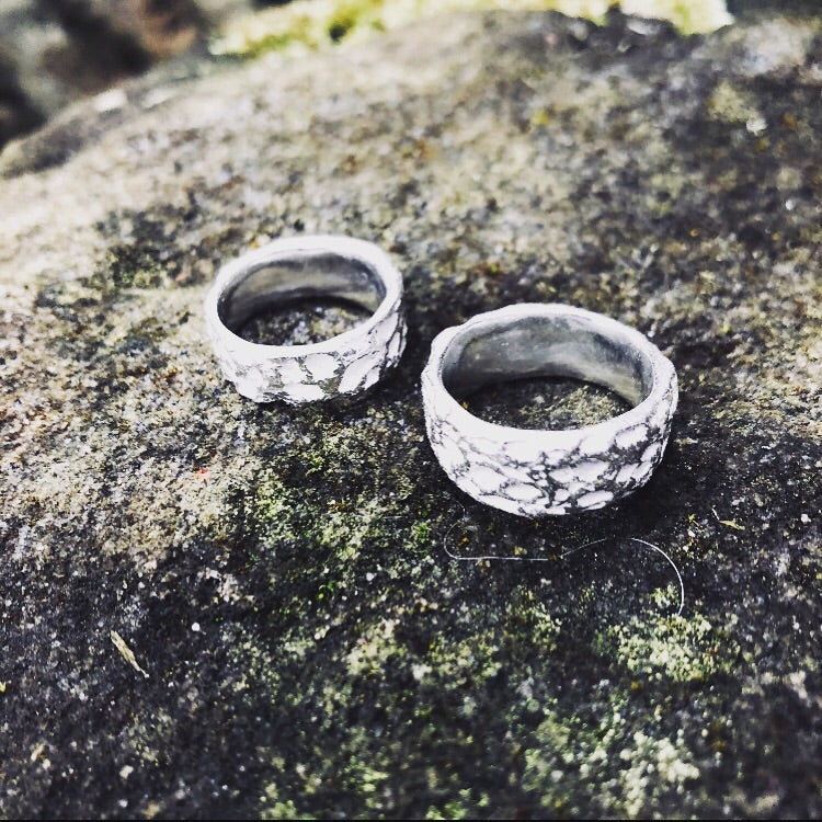 Somers - Coral Silver Ring